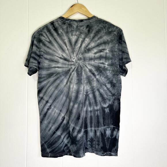 Thrasher Skateboard Gray White Tie Dye Shirt Sleeve T-Shirt Men's Medium - Picture 4 of 4